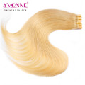 Factory Price Color #613 PU Skin Weft Hair Extension